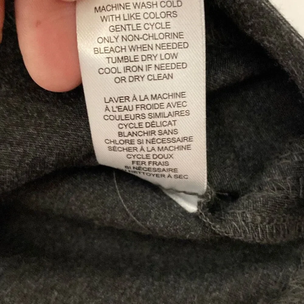 Tahari Women's Dark Gray Solid Stretch Blend Pencil Skirt‎ Size Medium